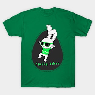 Cool Bunny: Fluffy vibes T-Shirt